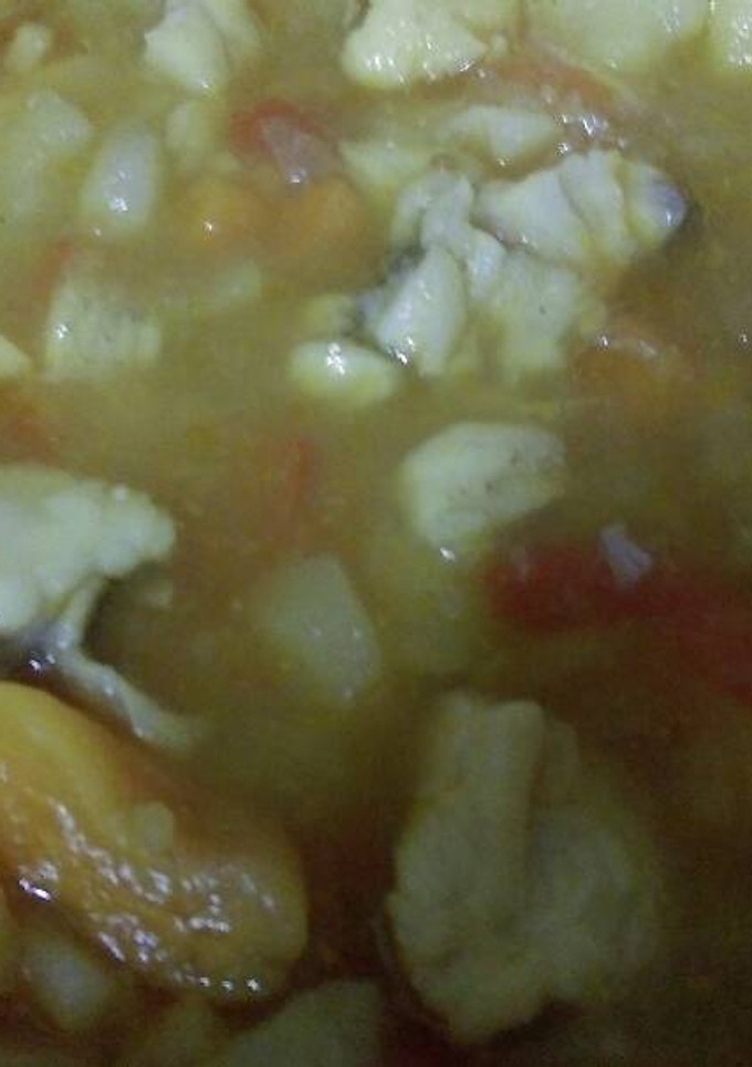 Una foto de Rape guisado con patatas
