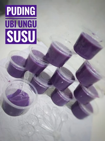 Cara Gampang Menyiapkan Resep Puding ubi ungu susu yang Sempurna Anti Ribet, Sempurna