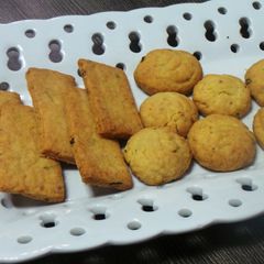 A picture of Spicy Cottage Cheese Cookies.