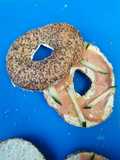 Bagel με σολομό