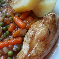 A picture of Vickys Simple Chicken Casserole, GF DF EF SF NF.