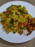 डाएट ची ओट्सची खिचडी (Diet Oats Khichdi Recipe In Marathi)