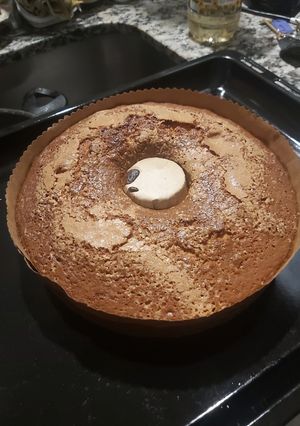 Una foto de Bizcochuelo de vainilla fácil y esponjoso