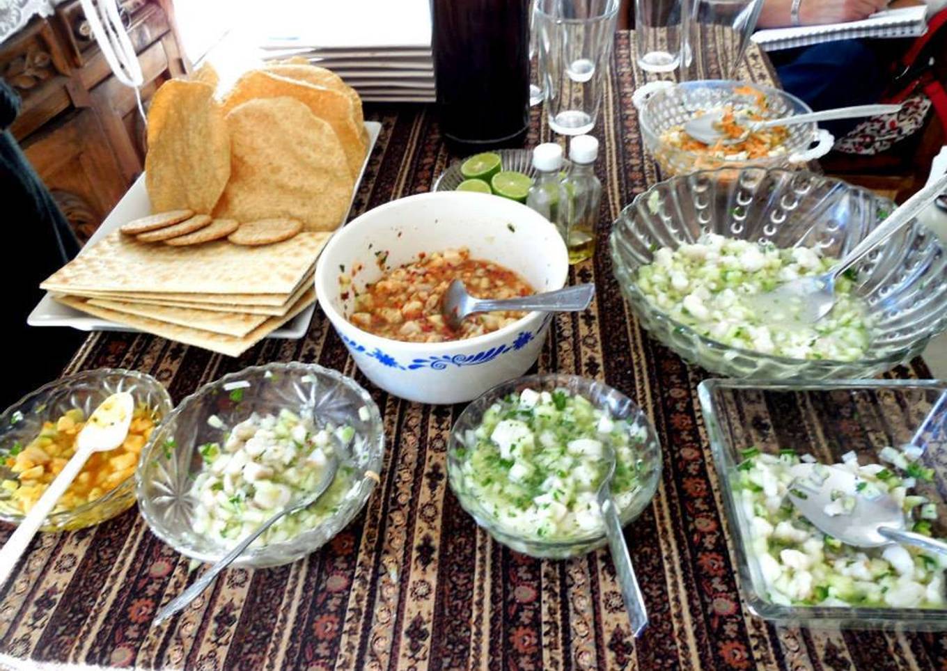Ceviche de pescado el geras