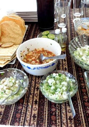Una foto de Ceviche de pescado el geras