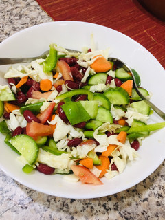 A picture of Fresh salad.