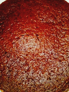 Una foto de Torta vegana de cacao y café.. 👌👌Extra húmeda y riquísima!!
