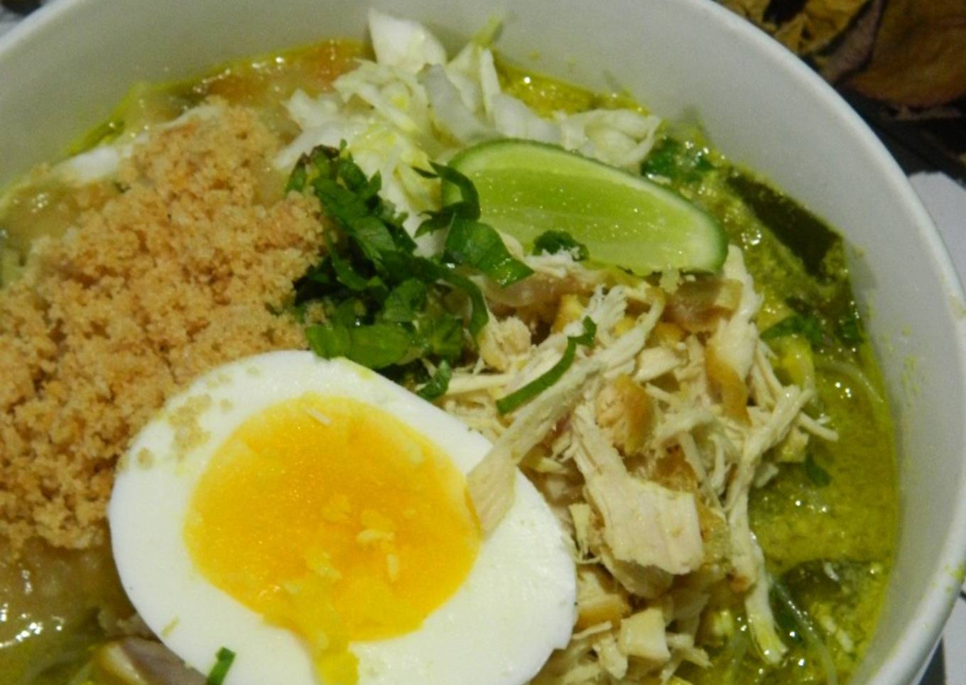 Soto Ayam Lamongan, Koya + Tips Kuah Keruh