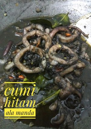 Foto resep Cumi Hitam