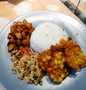 Langkah Mudah untuk Menyiapkan Nasi jeruk kentang teri cabe ijo bakwan jagung Indonesian food yang Menggugah Selera