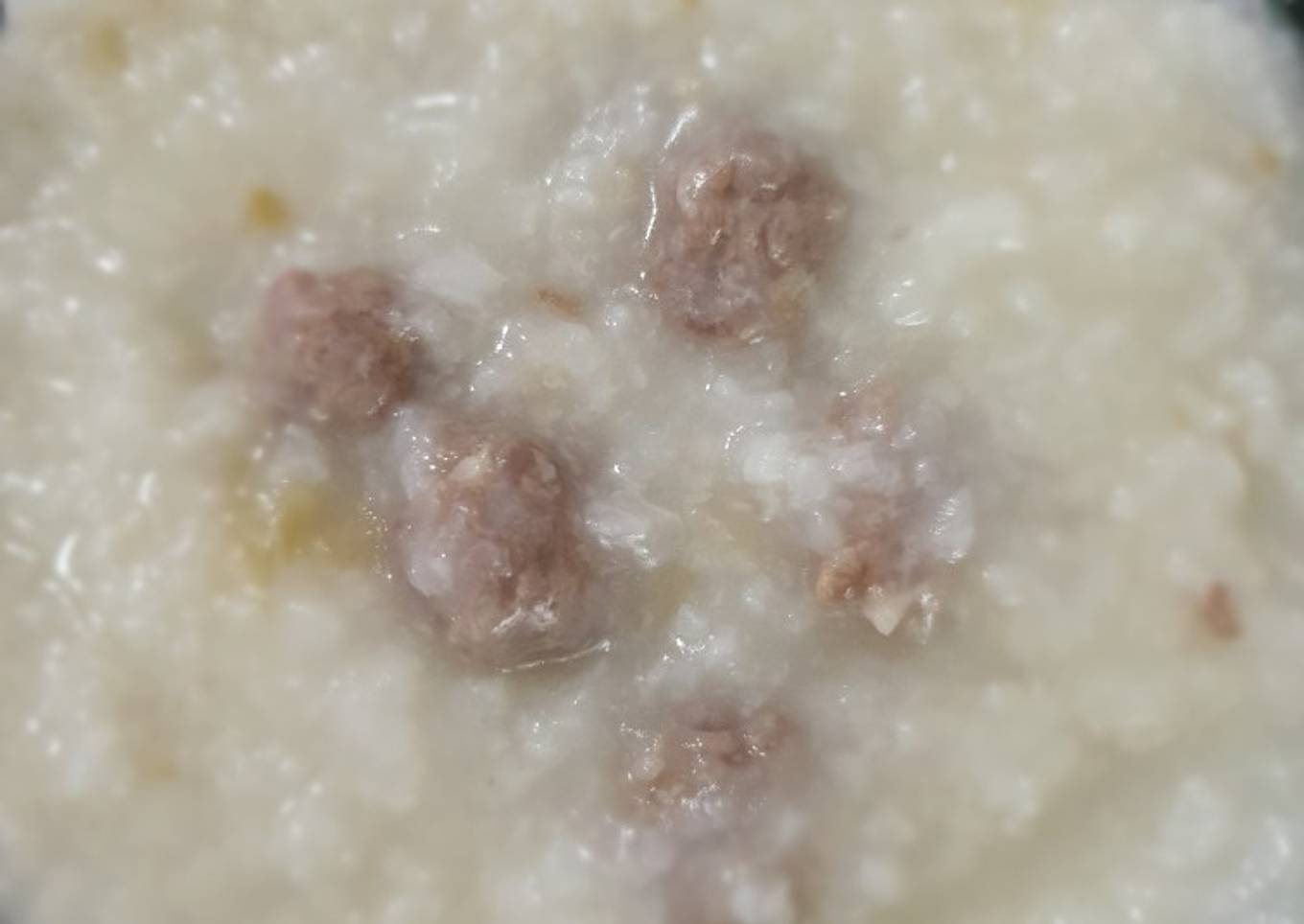 Bubur Bakso Babi