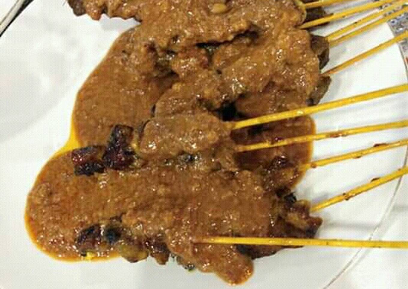 Sate Kambing Bumbu Kacang