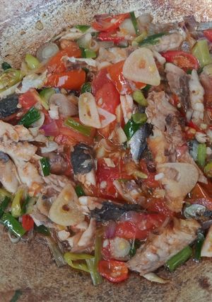 Foto resep Oseng tumis pindang simple