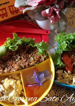 Foto resep Nasi Goreng Sate