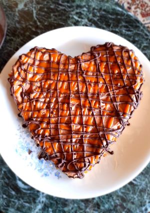 Φωτογραφία της συνταγής Cheesecake σοκολάτα καραμέλα