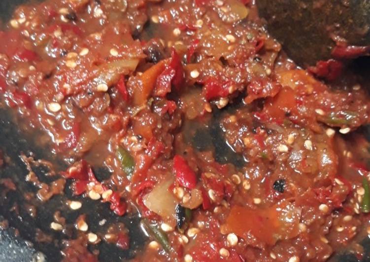 Resep Sambel Terasi Ala Ciganea, Bisa Manjain Lidah