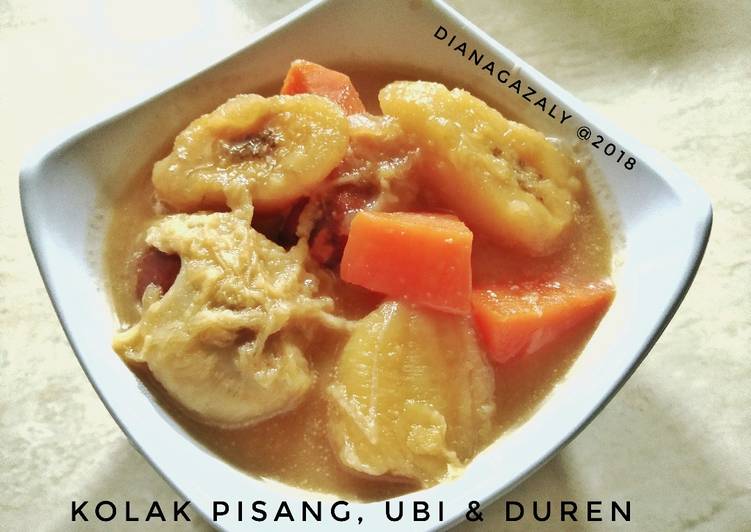 Kolak Pisang, Ubi & Duren