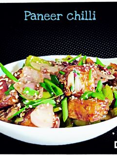 पनीर चिल्ली (Paneer chilli recipe in Hindi) रेसिपी मुख्य फोटो