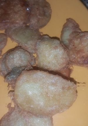 A picture of Fry potatoes egg.
