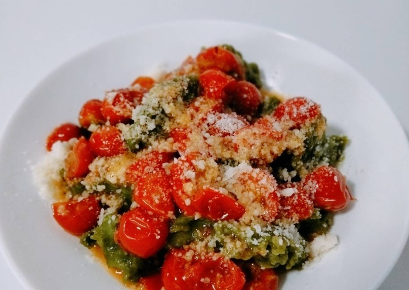 Pasta fresca casera de espinacacas