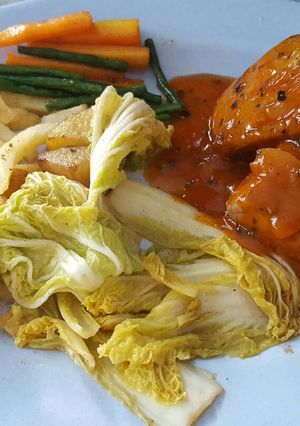 Foto resep Steak Tuna with Homemade Sauce