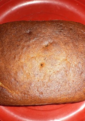 Una foto de Torta de plátano maduro