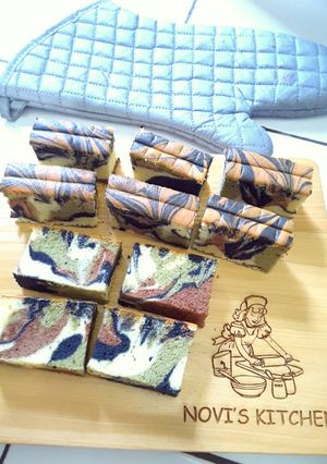 Foto resep Army look ogura cake