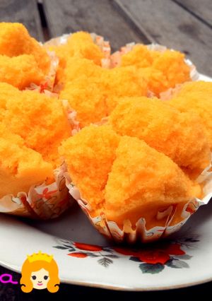 Foto resep Bolu kukus mekar custard (Ekonomis)