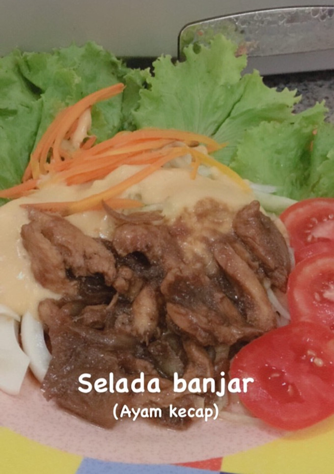 Foto resep Selada banjar(Ayam kecap)