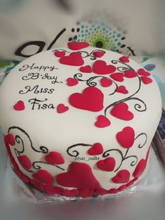 Foto resep Kue tart fondant / cake fondant
