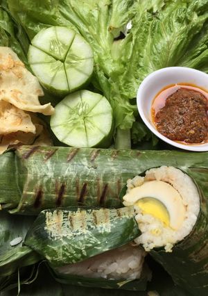 Foto resep Nasi bakar ayam
