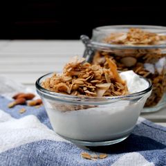 A picture of Coconut Almond Granola.