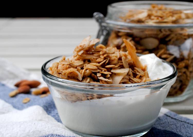 Easiest Way to Make Favorite Coconut Almond Granola