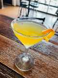 Peach Fizz Martini