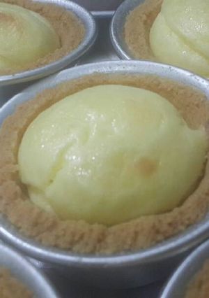 Foto resep Keto Baked Cheese Tart ala Momom #firsttrial