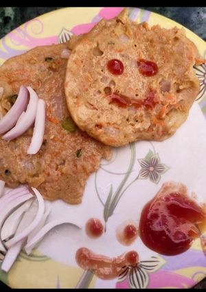 A picture of Breakfast recipe with wheat flour.