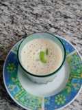 Chicha de arroz postre venezolano (crema de arroz)