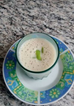 Una foto de Chicha de arroz postre venezolano (crema de arroz)