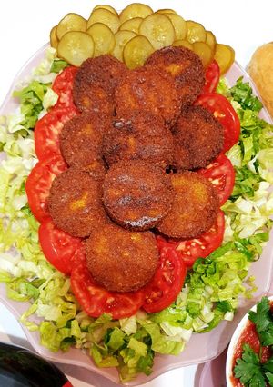 عکسی از دستور فلافل