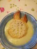 Crema di patate con cialda al parmigiano#cookpad#ciaksicucina#