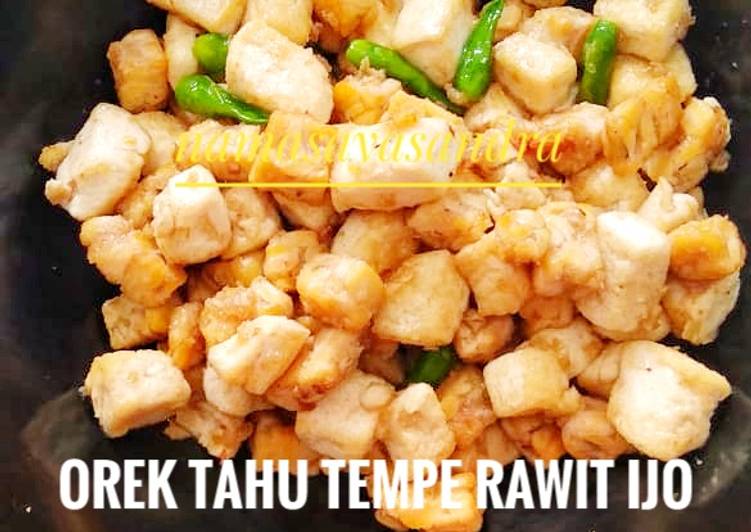 Orek Tahu Tempe Rawit Ijo