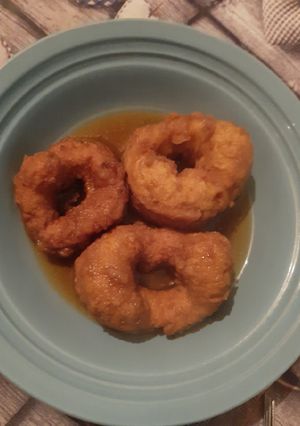 Una foto de Picarones