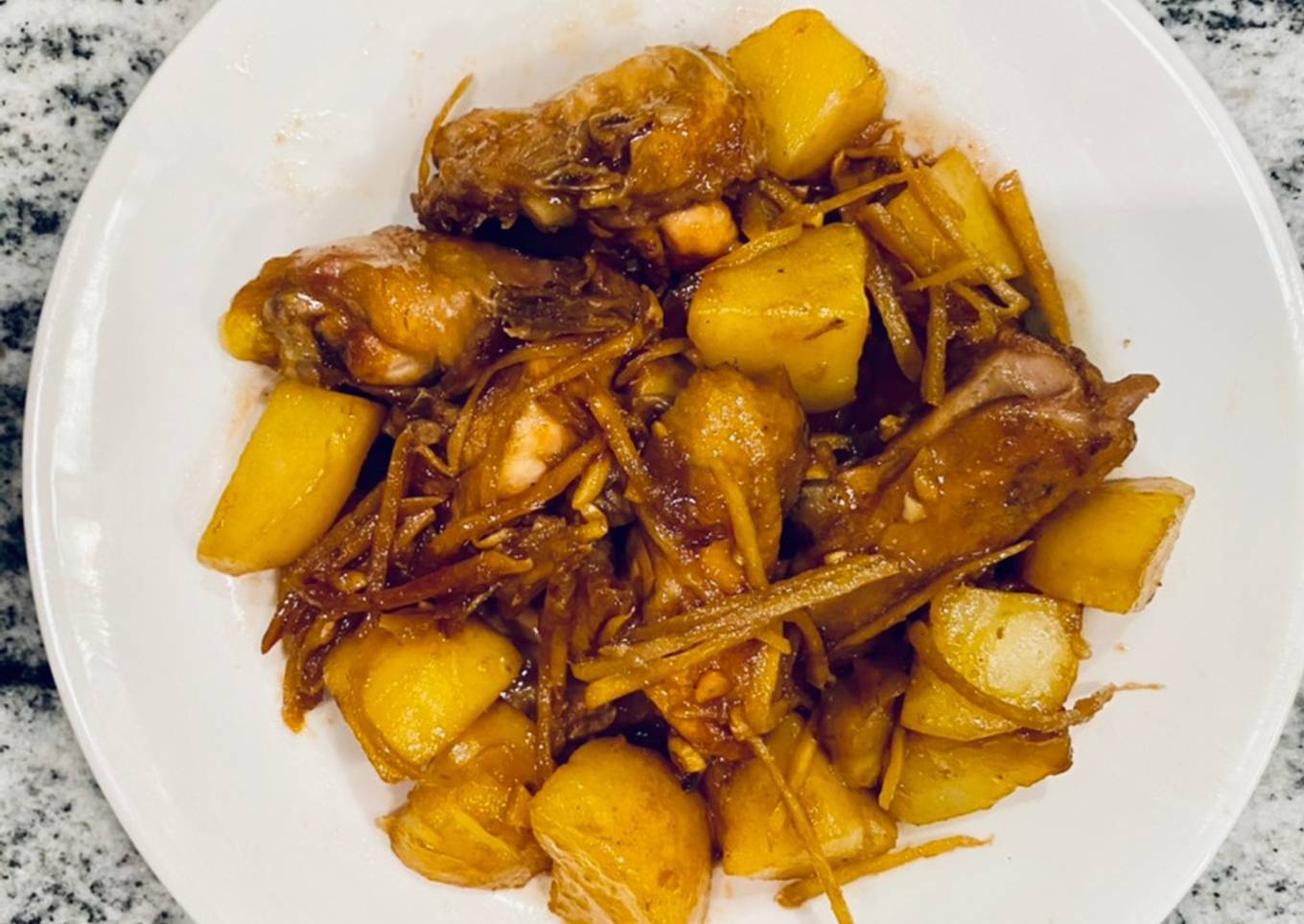 Ayam Kentang Jahe