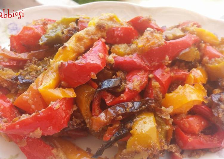 Recetta di Premiato Peperoni sabbiosi al forno