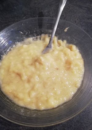 Une photo de Bananes écrasées au sucre