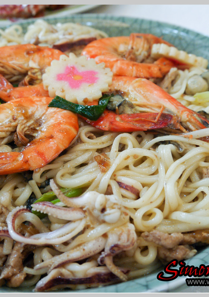 什錦海鮮炒麵 的食譜成品照片