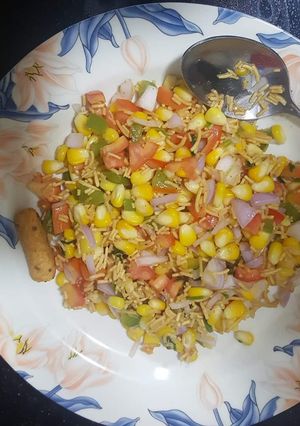 A picture of Sweet corn chat.