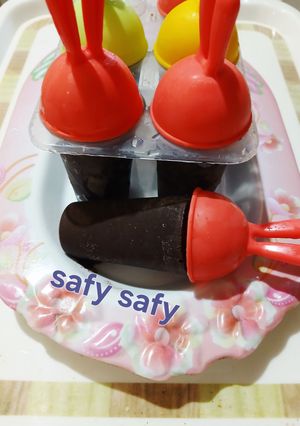 صورة لوصفة أيس كريم صحي(بدون سكر ولا كريمة)