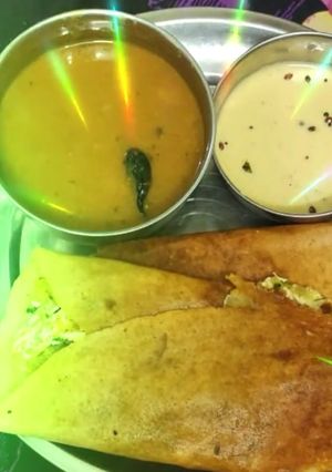 डोसा सांबर (dosa sambar recipe in Hindi) रेसिपी मुख्य फोटो