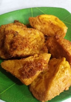 Foto resep Tempe tahu goreng bumbu kuning simple